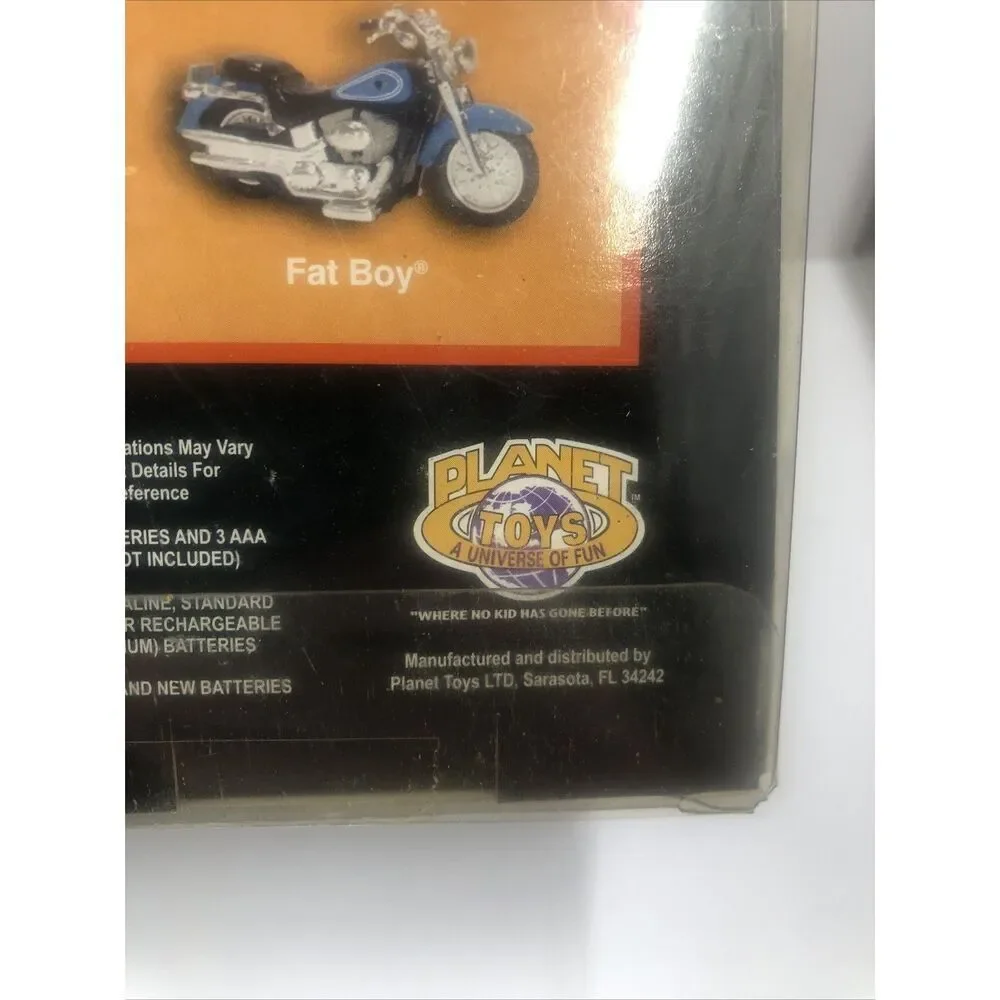2003 Planet Toys Harley Davidson Radio Control Softail Deuce 27 MHz. Vtg. Read